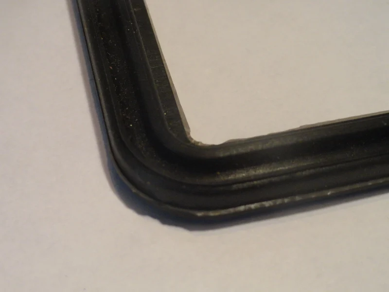 Guarnizione silicone nero 50sh filtro lecologico as810 Polti