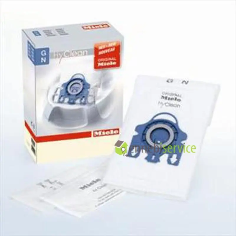 Sacchetti microfiltro Miele originali tipo g -n + 2 filtri per s440i-s448i-s600-s658