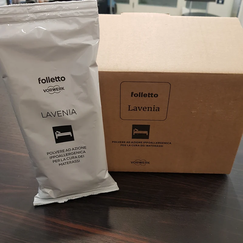 Lavenia 6 buste polvere per pulizia materassi Vorwerk Folletto