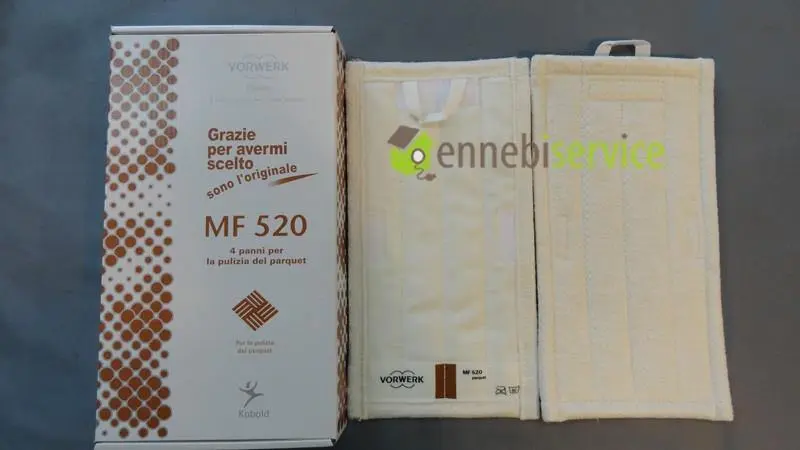 Confezione panni parquet lavapavimenti sp520/530 Vorwerk Folletto
