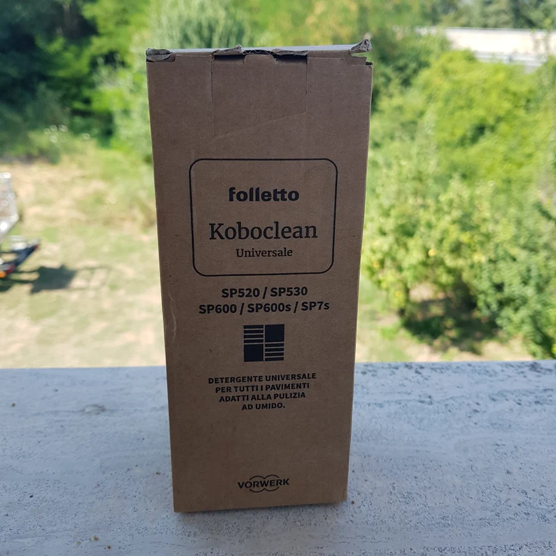 Confezione koboclean 500ml detergente pavimenti universale Vorwerk Folletto