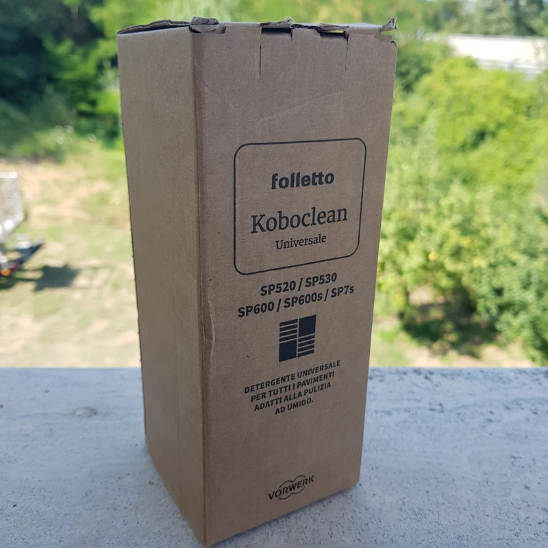 Confezione koboclean 500ml detergente pavimenti universale Vorwerk Folletto