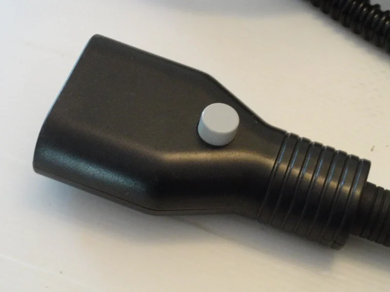 Tubo guaina con pistola con innesto a 5 poli per serie 2085 230v nera vaporetto Polti