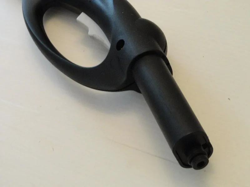 Tubo guaina con pistola con innesto a 5 poli per serie 2085 230v nera vaporetto Polti