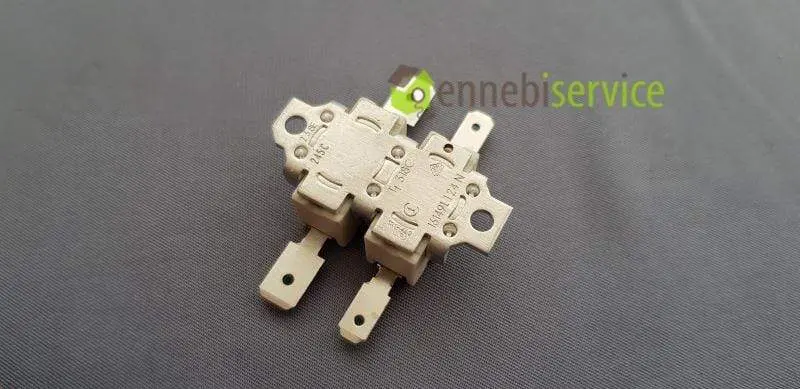 Termostato 245°c/fm 6,3+termofusibile 318°c/fm vaporetto 700 lecoaspira Polti