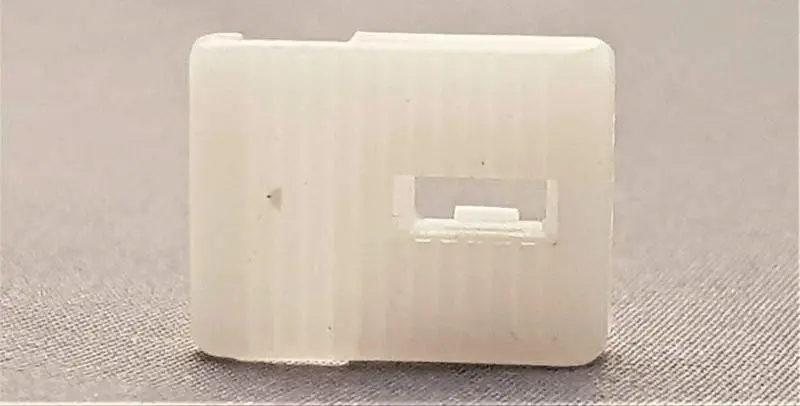 Pulsante con bloccaggio bianco per accessori 2085/4085 bastone Polti