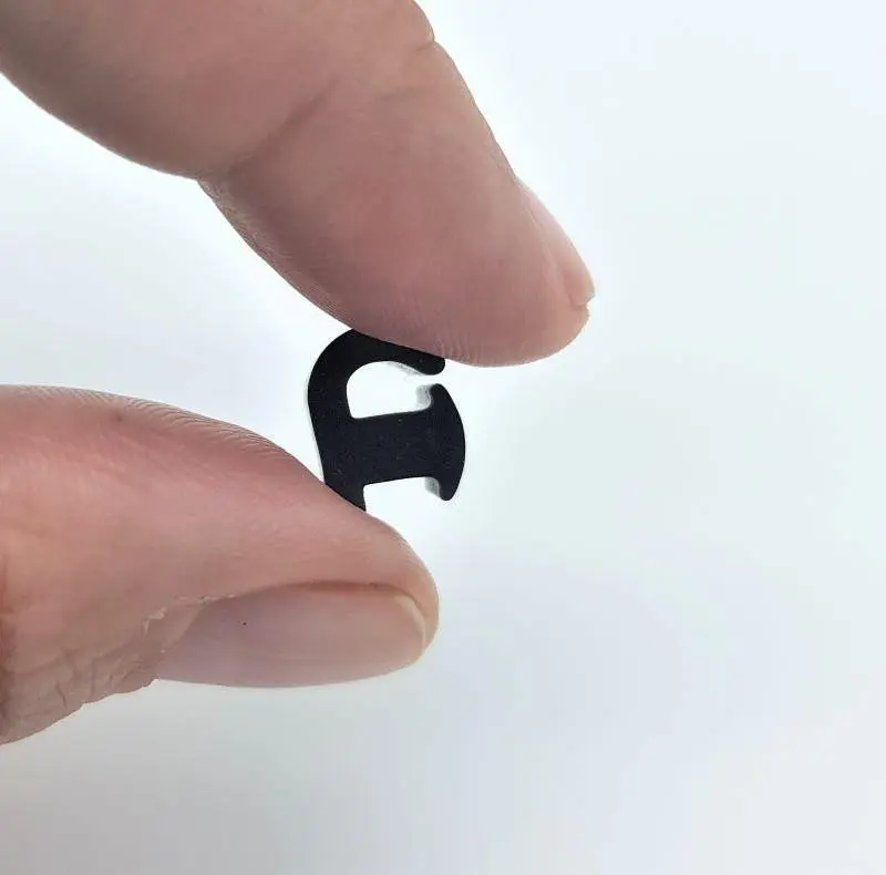 Piedini in gomma griglia del piano cottura 9xh10 mm Ariston whirlpool