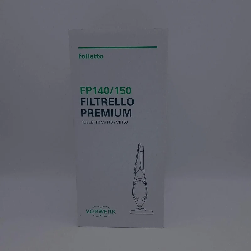 Confezione 6 sacchetti filtrello premium FP140 per VK140 e VK150 Vorwerk Folletto