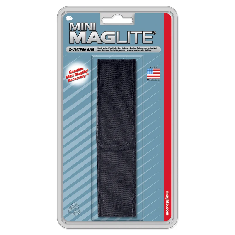 Taschenlampenhalter Schwarz Mini Maglite AAA CLASSIC (Nylon)