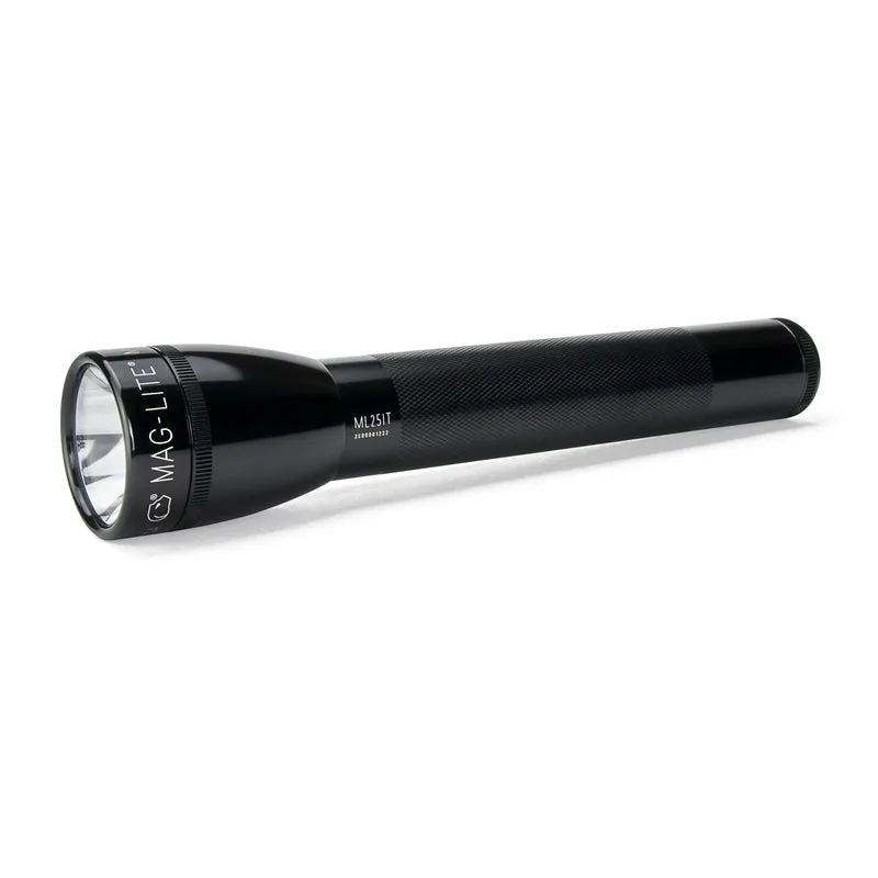Maglite® ML25IT Classic 3C Glühbirnen-Taschenlampe – 222 Meter Leuchtweite, bis zu 3 Stunden und 15 Minuten Leuchtdauer & 63 Lumen