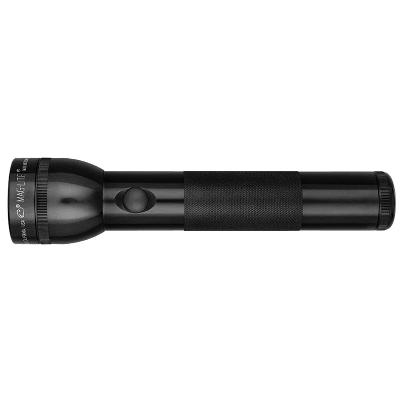 Maglite® Classic 2D Glühlampen-Taschenlampe – 206 Meter Leuchtweite, bis zu 8 Stunden 30 Minuten Leuchtdauer & 27 Lumen