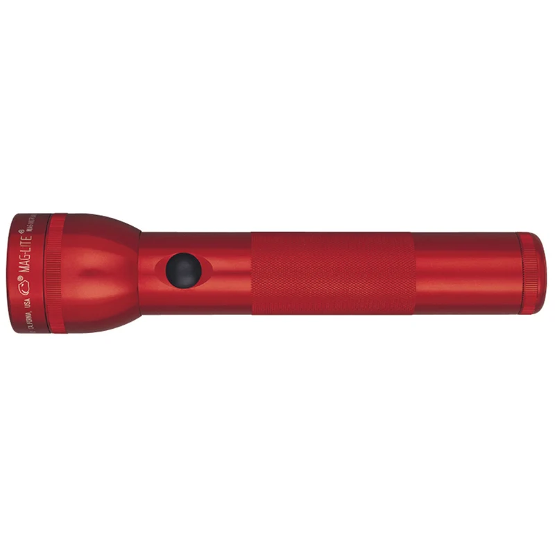 Maglite® Classic 2D Glühlampen-Taschenlampe – 206 Meter Leuchtweite, bis zu 8 Stunden 30 Minuten Leuchtdauer & 27 Lumen