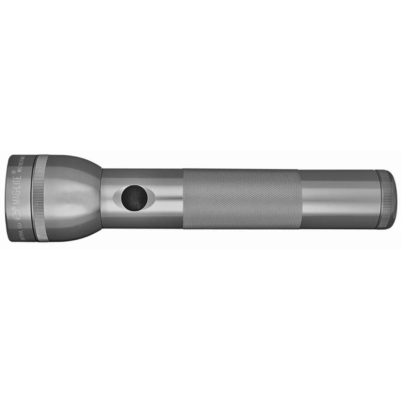 Maglite® Classic 2D Glühlampen-Taschenlampe – 206 Meter Leuchtweite, bis zu 8 Stunden 30 Minuten Leuchtdauer & 27 Lumen