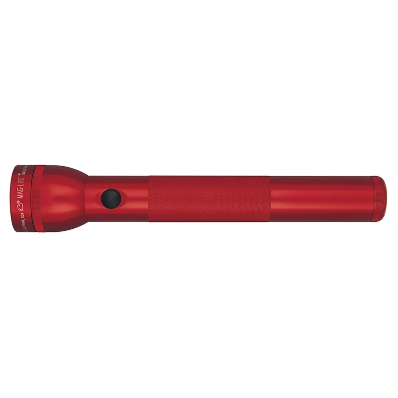 Maglite® Classic 3-Zellen D Glühbirnen-Taschenlampe – 269 Meter Leuchtweite, bis zu 9 Stunden und 28 Minuten Laufzeit & 60 Lumen