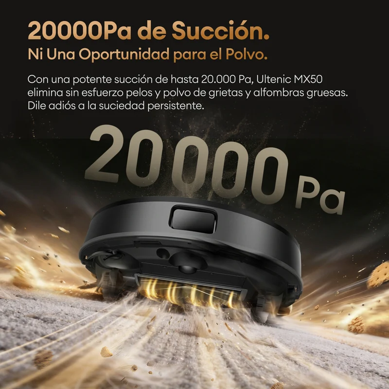 Ultenic MX50 Robot Aspirador y Fregasuelos
