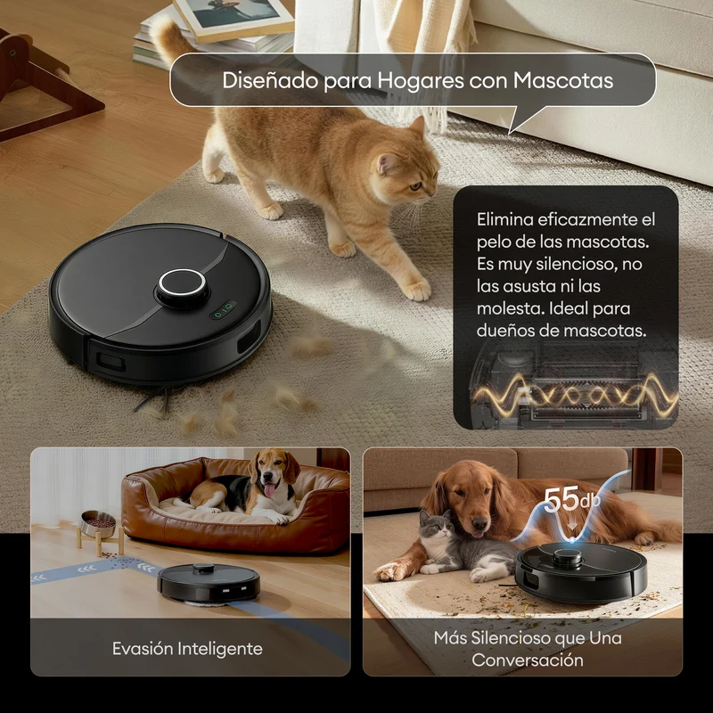 Ultenic MX50 Robot Aspirador y Fregasuelos