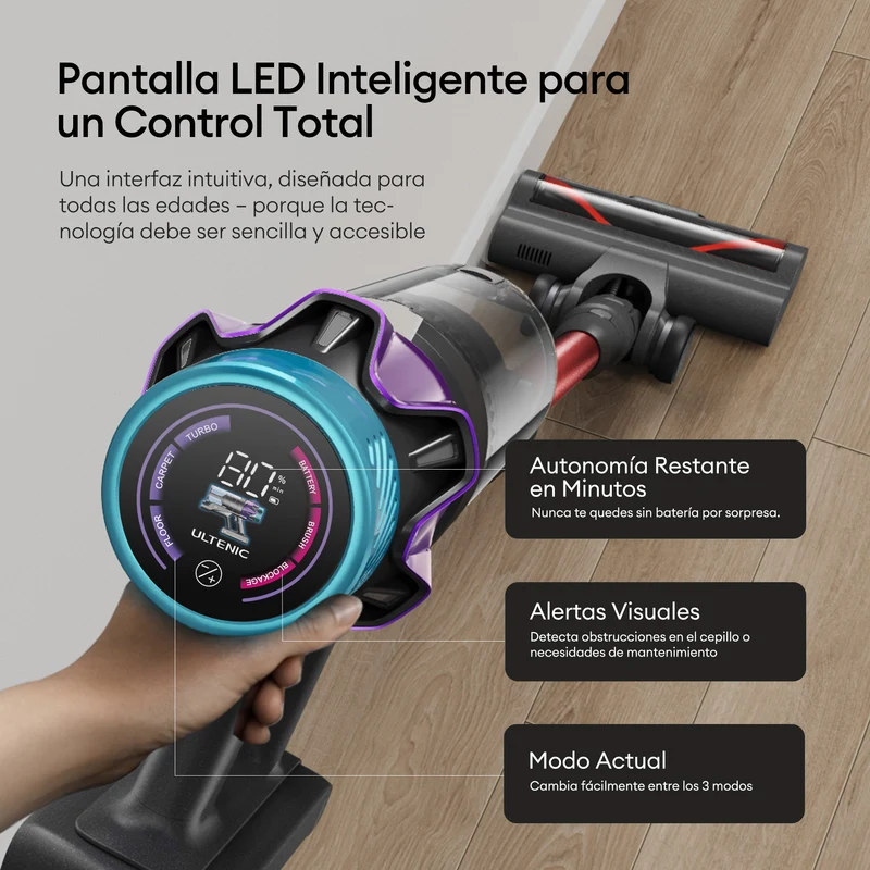 Ultenic U18 PowerPro Aspiradora sin Cable