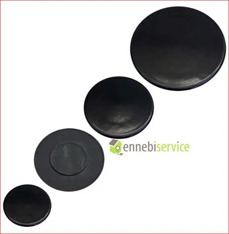 Set 4pz piattelli piano cottura indesit sabaf Ariston lucido