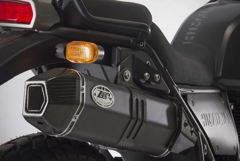 Silenciador de paso alto de acero inoxidable Zard PENTA Royal Enfield Himalayan