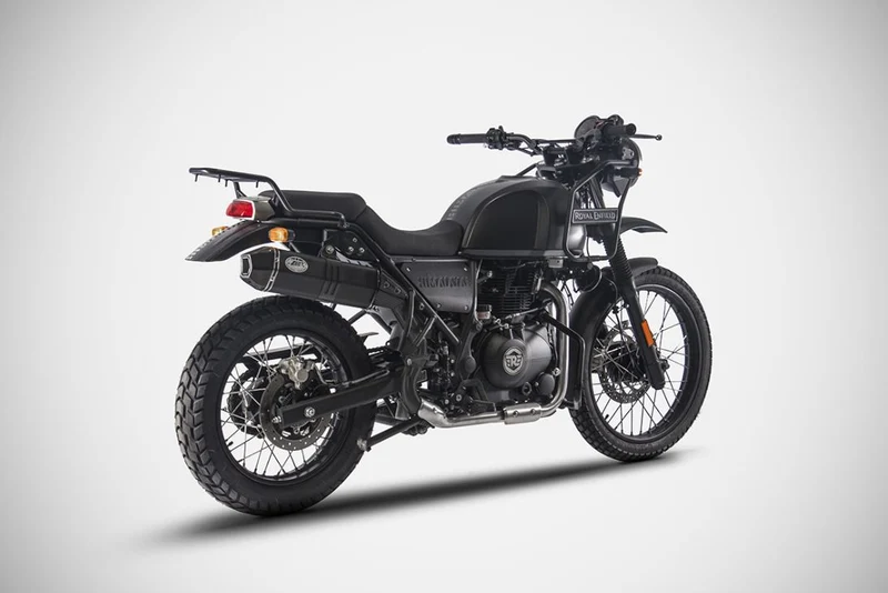 Silenciador de paso alto de acero inoxidable Zard PENTA Royal Enfield Himalayan