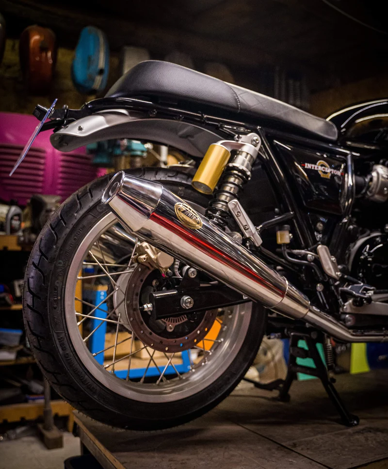 Silenciador Zard Conical Royal Enfield Continental GT / interceptor
