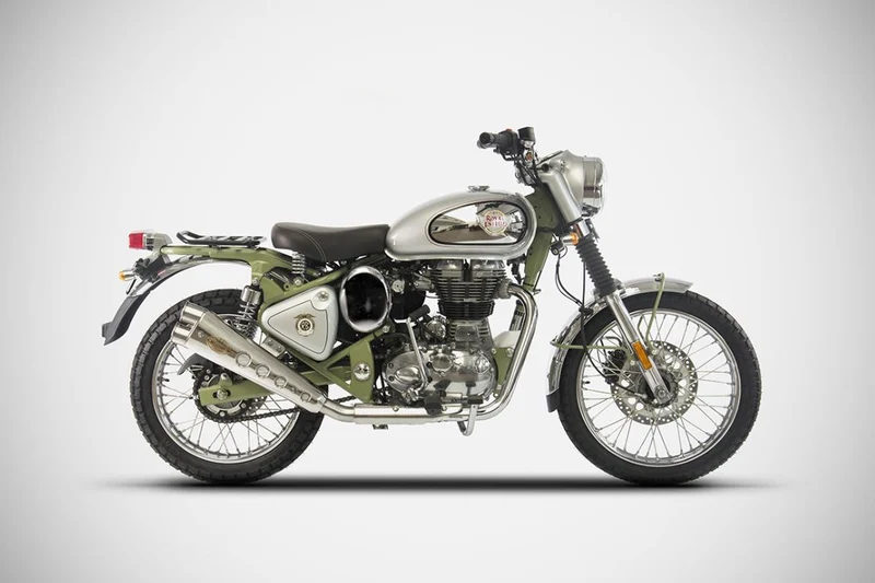Silencioso Zard Royal Enfield Bullet Trials 500
