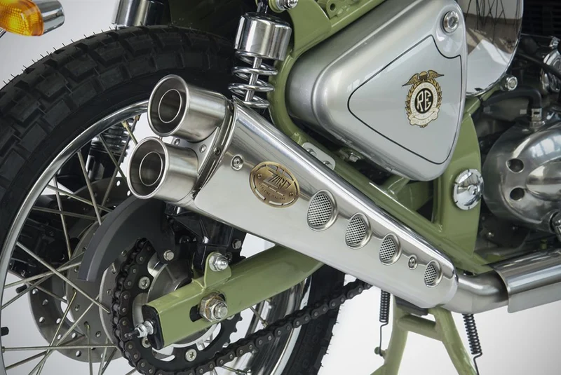 Silencioso Zard Royal Enfield Bullet Trials 500