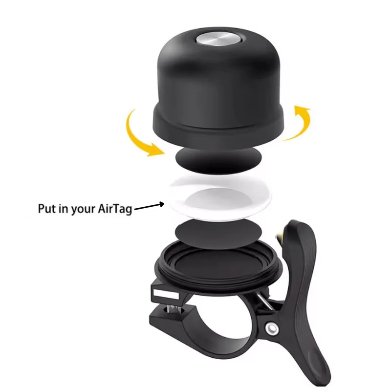 Timbre inteligente con soporte AirTag