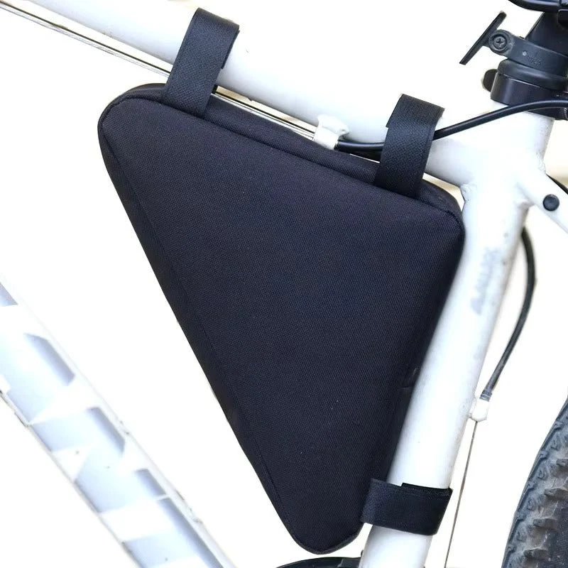 Bolsa triangular inteligente para cuadro de bicicleta