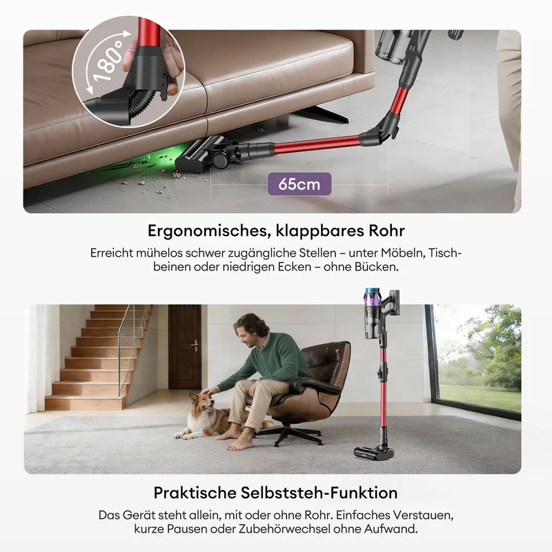 Ultenic U18 PowerPro Akku-Staubsauger