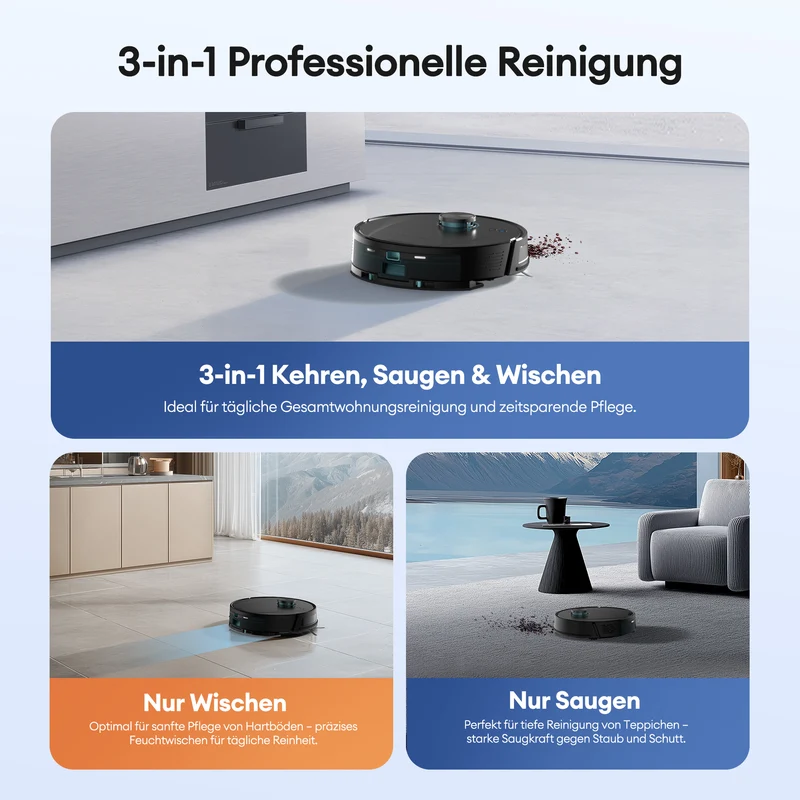 Ultenic T20 Pro Saugroboter