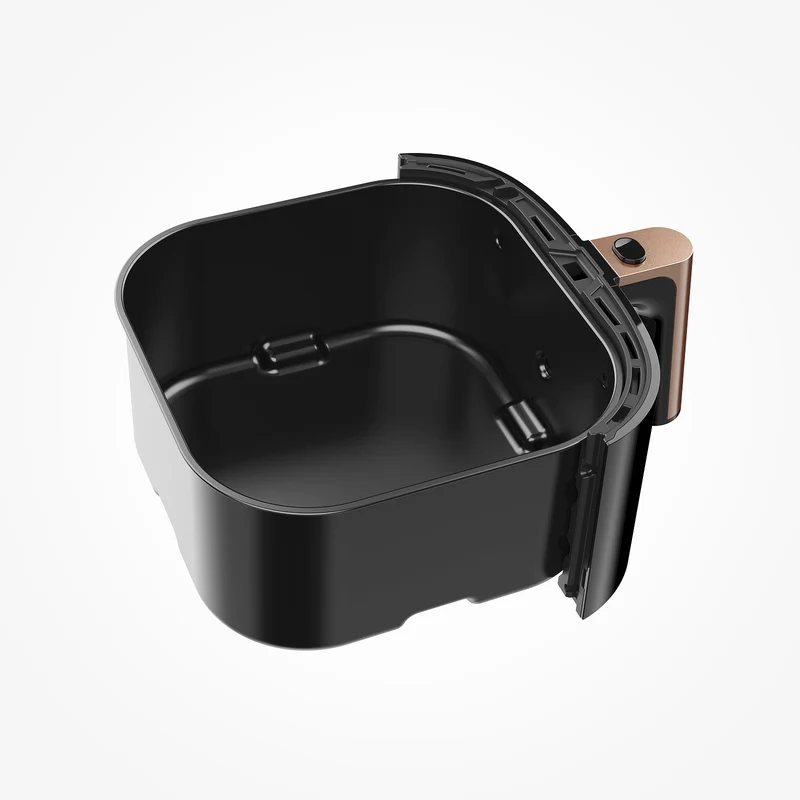 Cesta antiadherente negro, sin BPA PFOA compatible con K10 freidora sin aceite