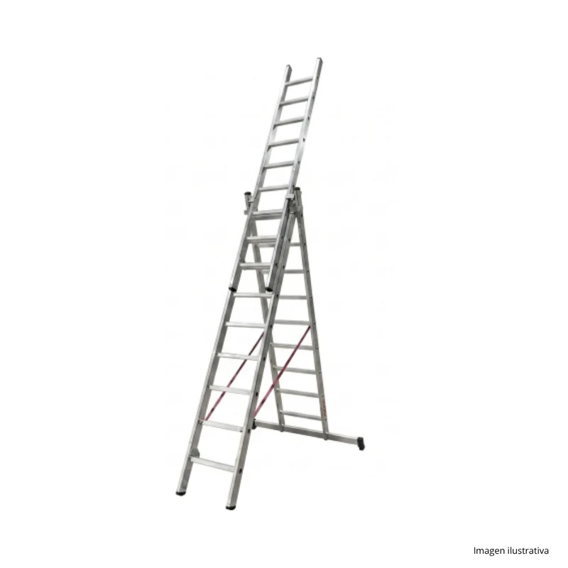 ESCALERA CONV. DOBLE 9 PLEGA/EXT. 2,58/4,26