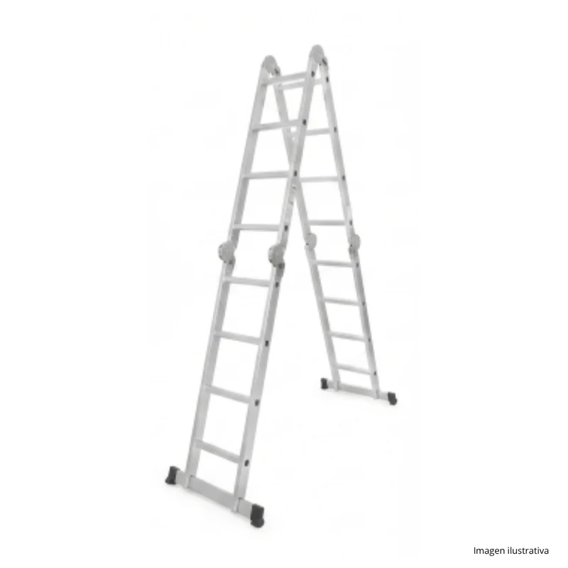ESCALERA ARTICULADA 4X2, 150KG MAX ALT. PLEGA/EXT. 0,74/2,53