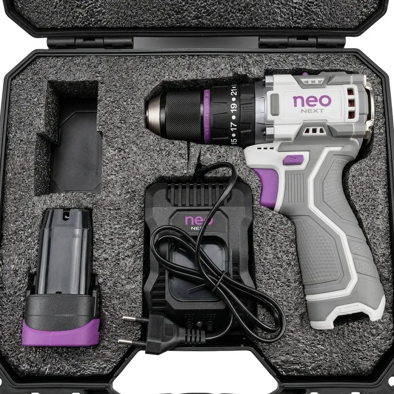 TALADRO DE IMPACTO RECARGABLE 18V + BAT. 2AH + CARG. 1.5AH 55NM EN BMC