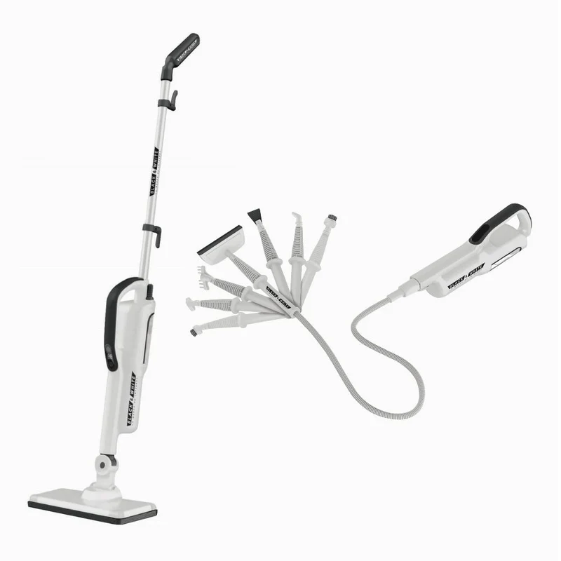 LIMPIADOR MULTIUSOS A VAPOR 1500W BLACK & WHITE, 400ML