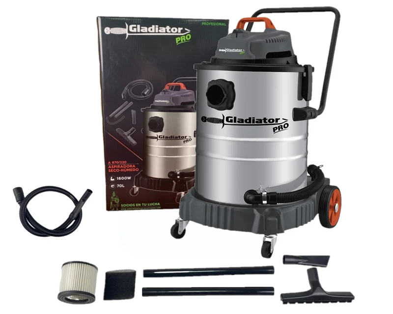 ASPIRADORA SECO LIQ. 70L 1600W