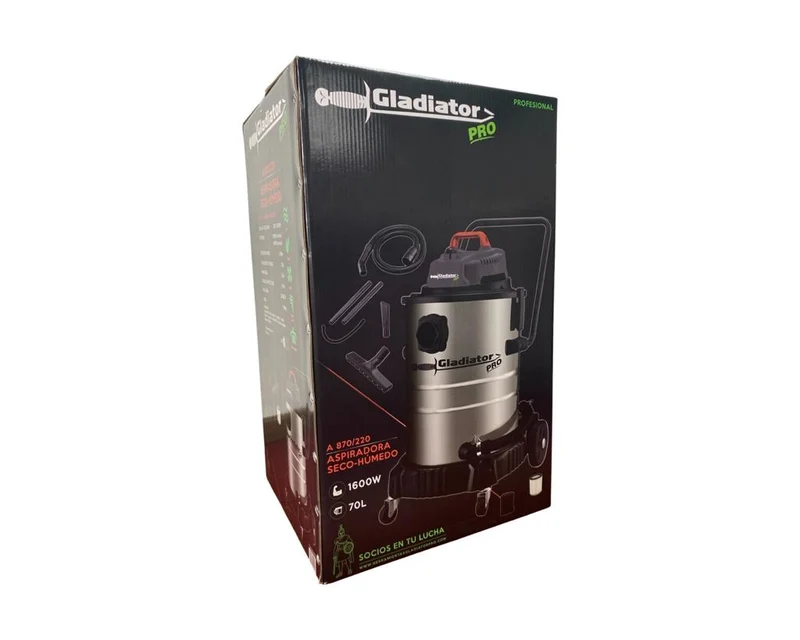 ASPIRADORA SECO LIQ. 70L 1600W