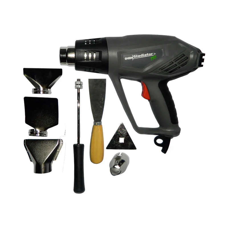 PISTOLA DE CALOR 2000W C/ACC