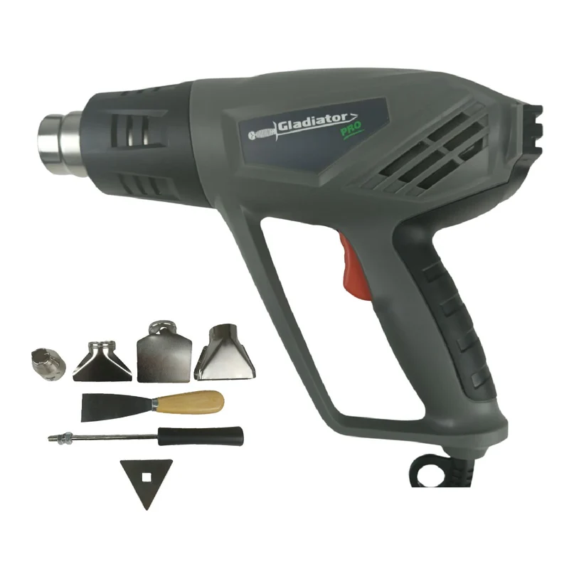 PISTOLA DE CALOR 2000W C/ACC