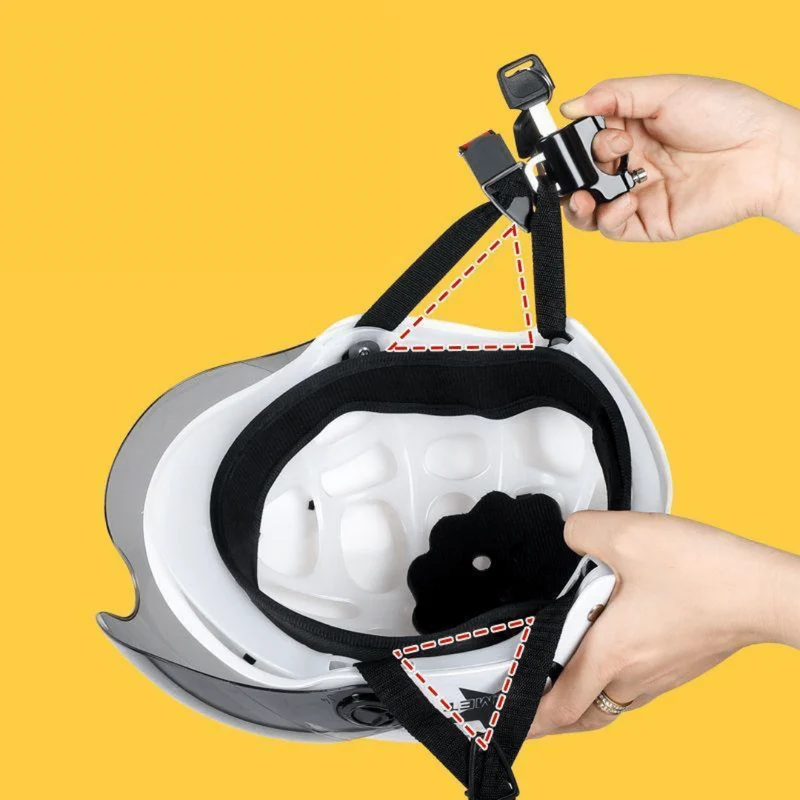 Candado inteligente para casco
