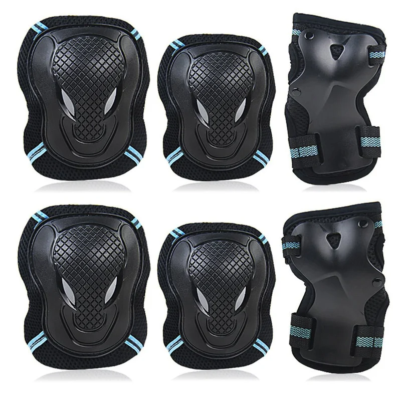 Rodilleras, coderas & protectores de muñeca (pack de 6)
