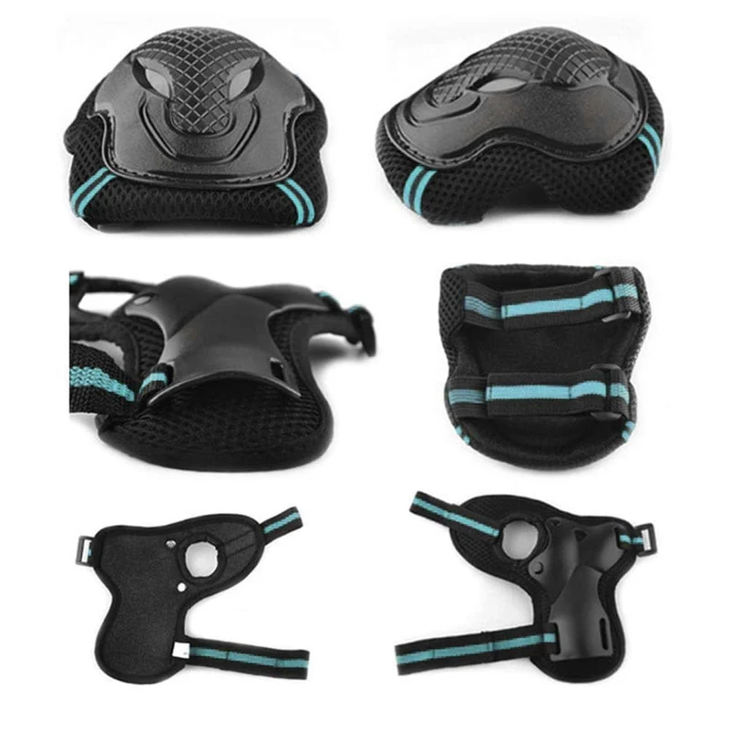 Rodilleras, coderas & protectores de muñeca (pack de 6)