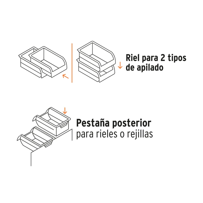 GAVETA APILABLE 41 X 31 X 18CM