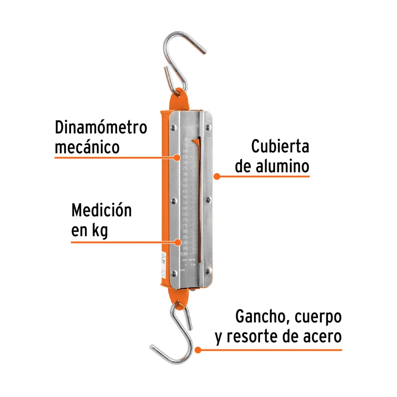 BASCULA ROMANA DE RESORTE 100KG