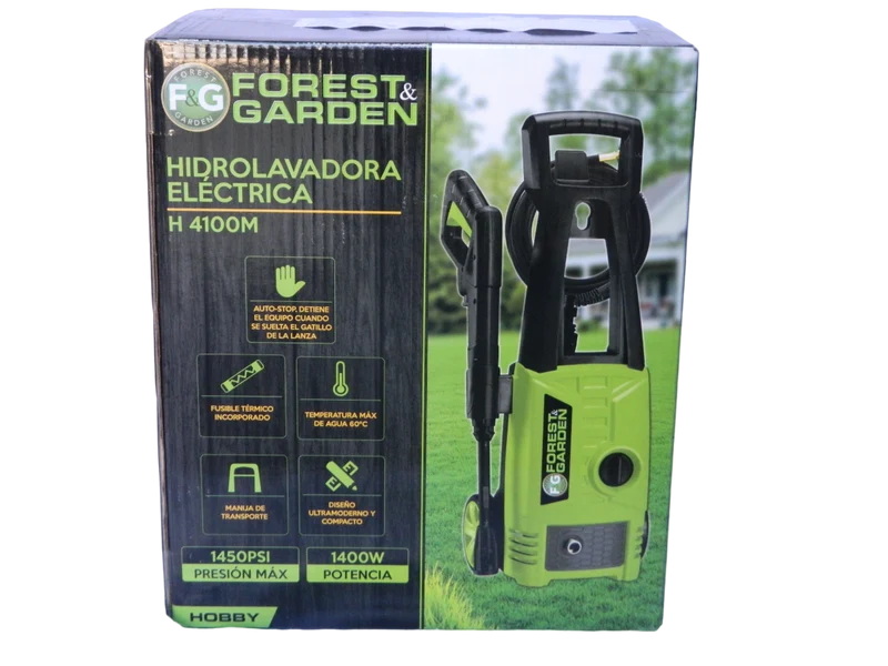 HIDROLAVADORA ELÉCTRICA FOREST & GARDEN 1400W 220V