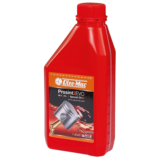 ACEITE ESPECIAL OLEO MAC PARA MOTOR DE 2T PROSINT2 DE 1L