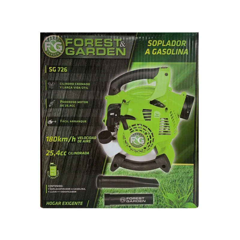 SOPLADORA A GASOLINA FOREST & GARDEN 25.4CC