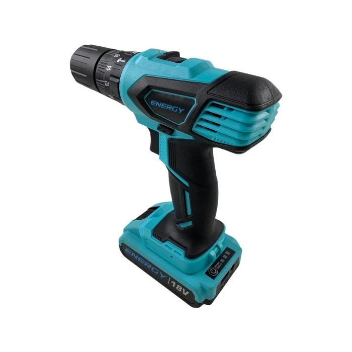 TALADRO PERCUTOR RECARGABLE ENERGY 13MM 18V