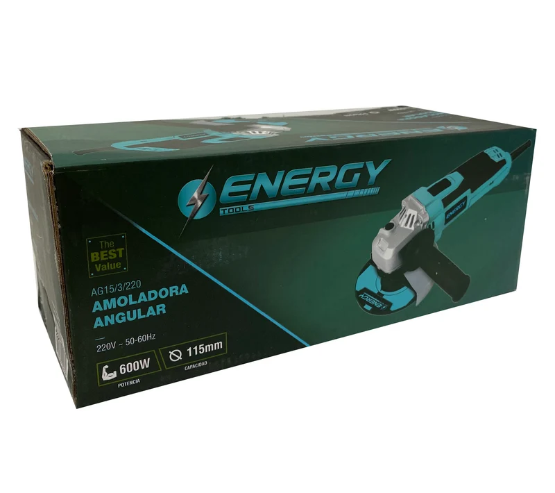 AMOLADORA ANGULAR ENERGY 115MM 600W